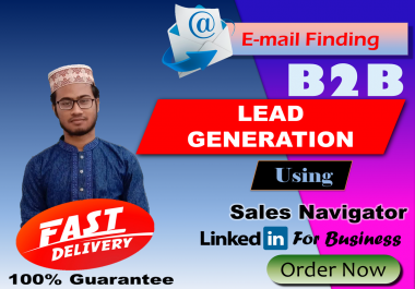 I will do Lead Generation including Finding valid email of target areas