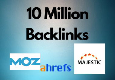 10 Million GSA SER backlinks for websites,  videos,  Channels,  Products Multi tire backlink