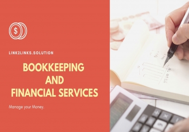 I will do your bookkeeping and accounting work