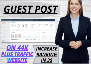 I Will Publish Dofollow Content On 44k + Traffic Site And Google News Approved General Blog