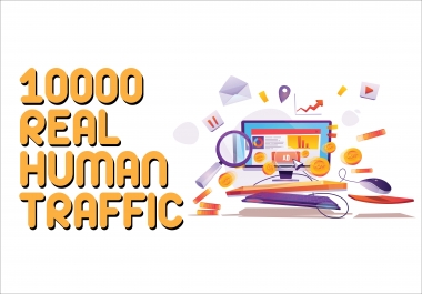 10000 Real Human Traffic to Your Website