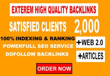 create Profile 2,000 contextual tiered backlinks for SEO Top ranking