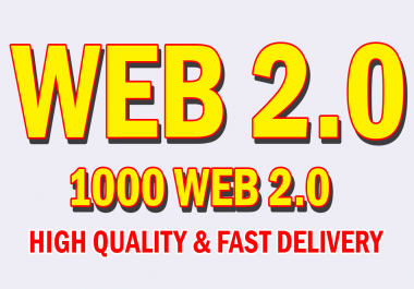 Create 1000 web2.0 Profile Backlinks Manually High Rank Your Website on Google