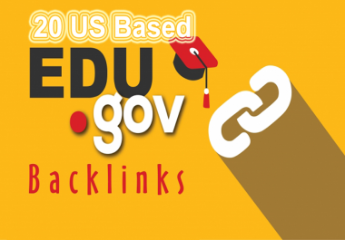 Offer -20+ US Based. EDU. GOV High Authority Permanent Profile Backlinks