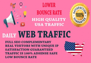 Get real us web traffic within 2 hours