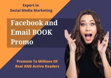 I will promote your book real people with my book marketing service