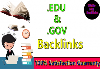 Manually create 100. EDU. GOV Dofollow Backlinks From Authority Site with google ranking