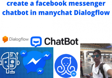 I will create messenger chat bot for your business