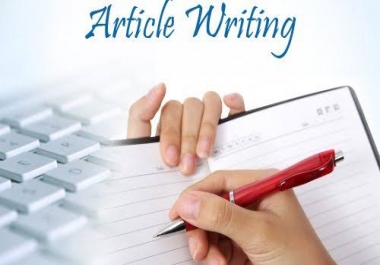 I will write 1000+ seo-optimized words article/ blog post within 24 hours