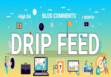 I will do 30 days daily drip feed 10 backlinks daily update