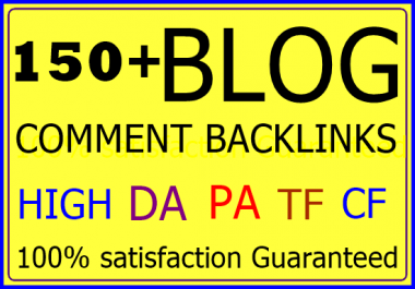 150+ Niche related blog comment Backlinks-Top service in seoclerk
