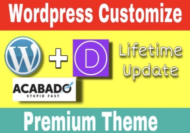 Wordpress Customization with Premium Theme and Free SSL certificarte