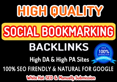 50 HQ Do Follow Social Bookmarking SEO Link Building