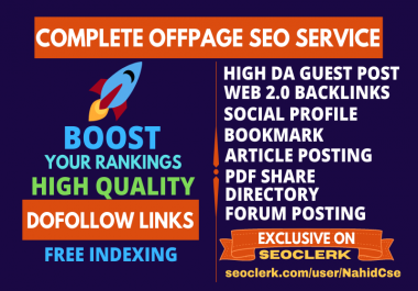 All In One High Quality Manual SEO Link Building Service