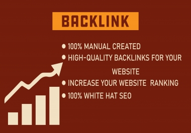 I will do 20 manual backlinks for your website
