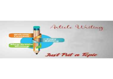 2× 500 Words article/Website Content writing in any Topic