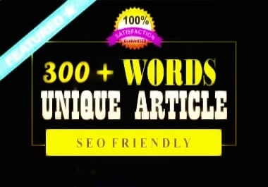 I will be writing and blogging unique articles of 300 words
