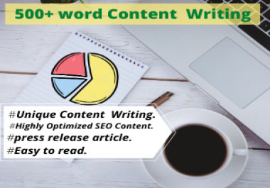 500+ Word Content Writing Service any Topic