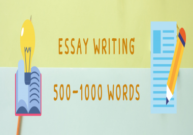 I can write a 500-1000 word essay related to science,  literature,  and blogging.