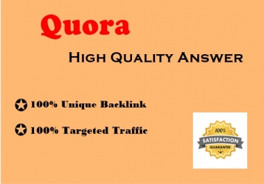 provide your website with 30 High Quality Quora answers