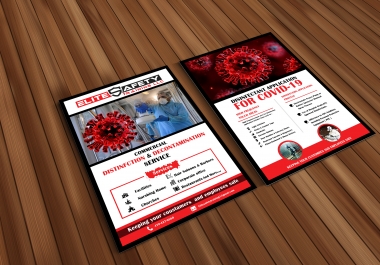 I will do creative and professional flyer design