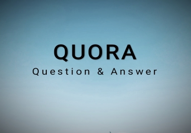 Promote your website on 35 H/Q quora answer with backlink