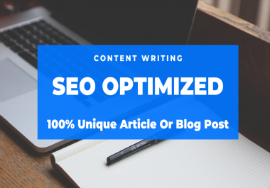 I Will write you a unique article or blog post that is SEO friendly