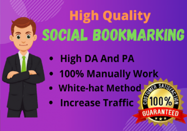 I Will Do 30 High Quality Social Bookmarking submissions Backlink/ linkbuilding