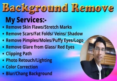 I will remove 25 pictures background within 5 hours