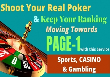 Powerful Combo Backlinks CASINO,  SORTS Niche poker Skyrocket SEO Linkbuilding for Ranking.