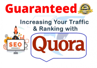Promote your website 15 HQ Quora Answer for targeted traffic