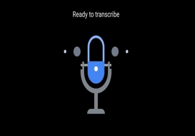 Transcription in English your video audio will be transcribed