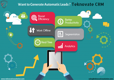 Automatic Lead Generation By Teknovative CRM Software