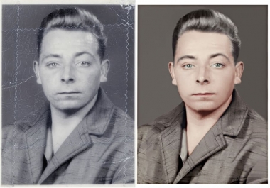 i can do restore,  retouch,  repair,  and colorize your old photo can do restore,  retouch,  repair,  and