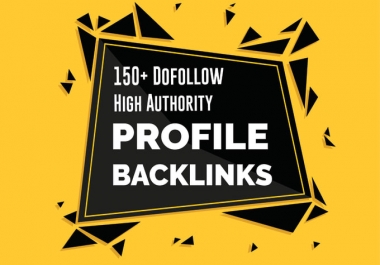 I will do 150 high da dofollow pr9 forum profile,  SEO backlinks