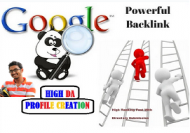 I will create manually 200 high DA profile backlinks For your website