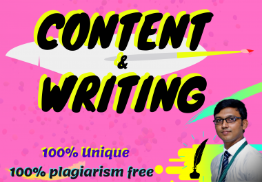 500+ Words SEO Friendly Plagiarism and Copy escape free Article writings for your Web