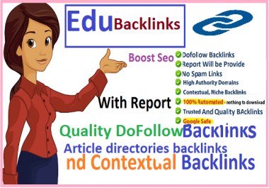 I Will Make Ultra High Da EDU backlinks for your website