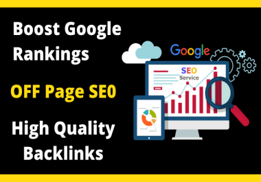 I will do monthly off page SEO service,  manual high quality backlinks