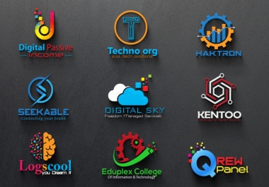 I will design professional tech logo for your business