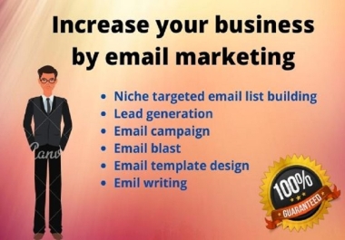 I will provide 1000 targeted verified email list and other email marketing services