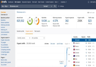 Write and Publish Traffic 256k Dofollow Backlinks DA 52