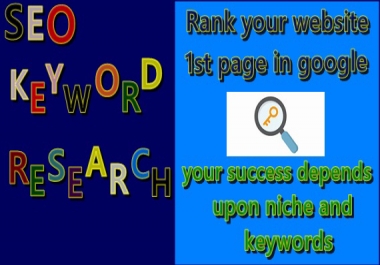 I will do 10 most profitable seo keyword research