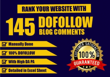 do 145 manual do follow blog comment back link with high da pa
