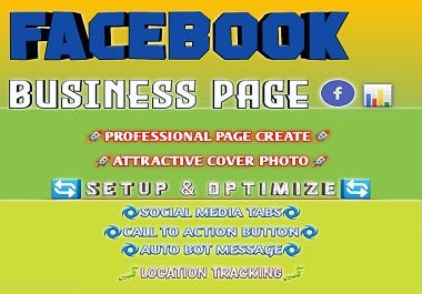 Professional facebook page create and optimize