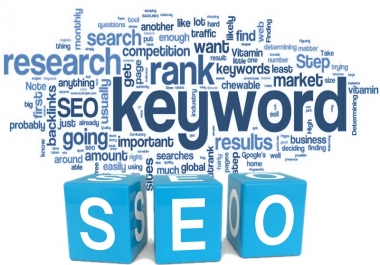 I will Research 25 excellent SEO Keyword & 3 Competitor Analysis For Your website