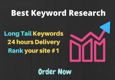 I will find profitable long tail keywords in 24 hours