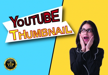 I Will Create Attractive You-tube Thumbnail Design For You