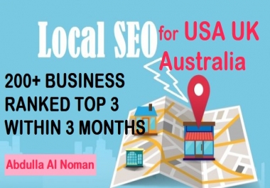 I will do live google map citation for local SEO
