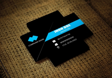 I will design professional amazing business card for your businesss